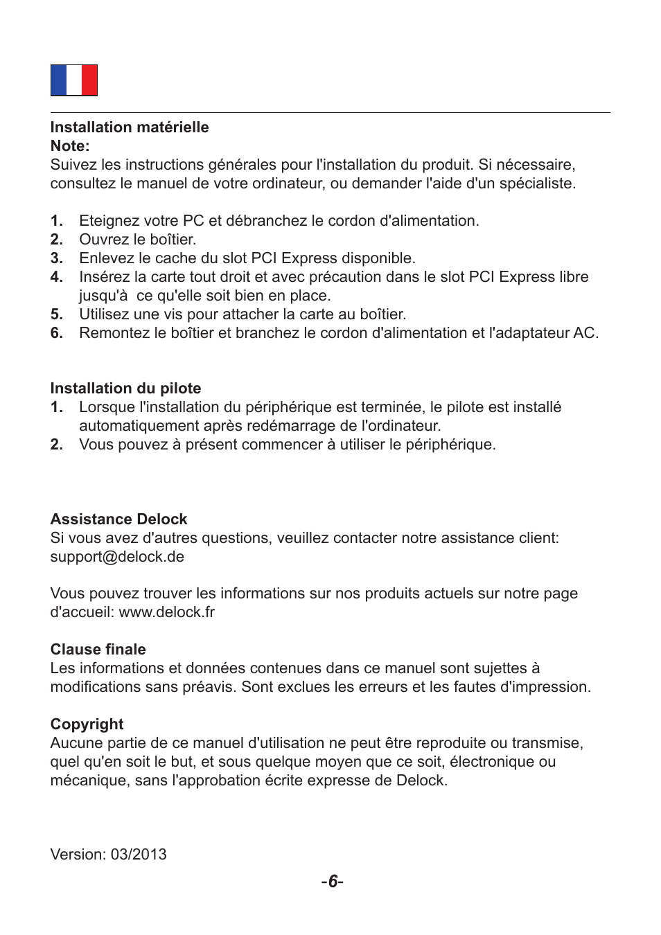 DeLOCK 89135 User Manual | Page 7 / 14