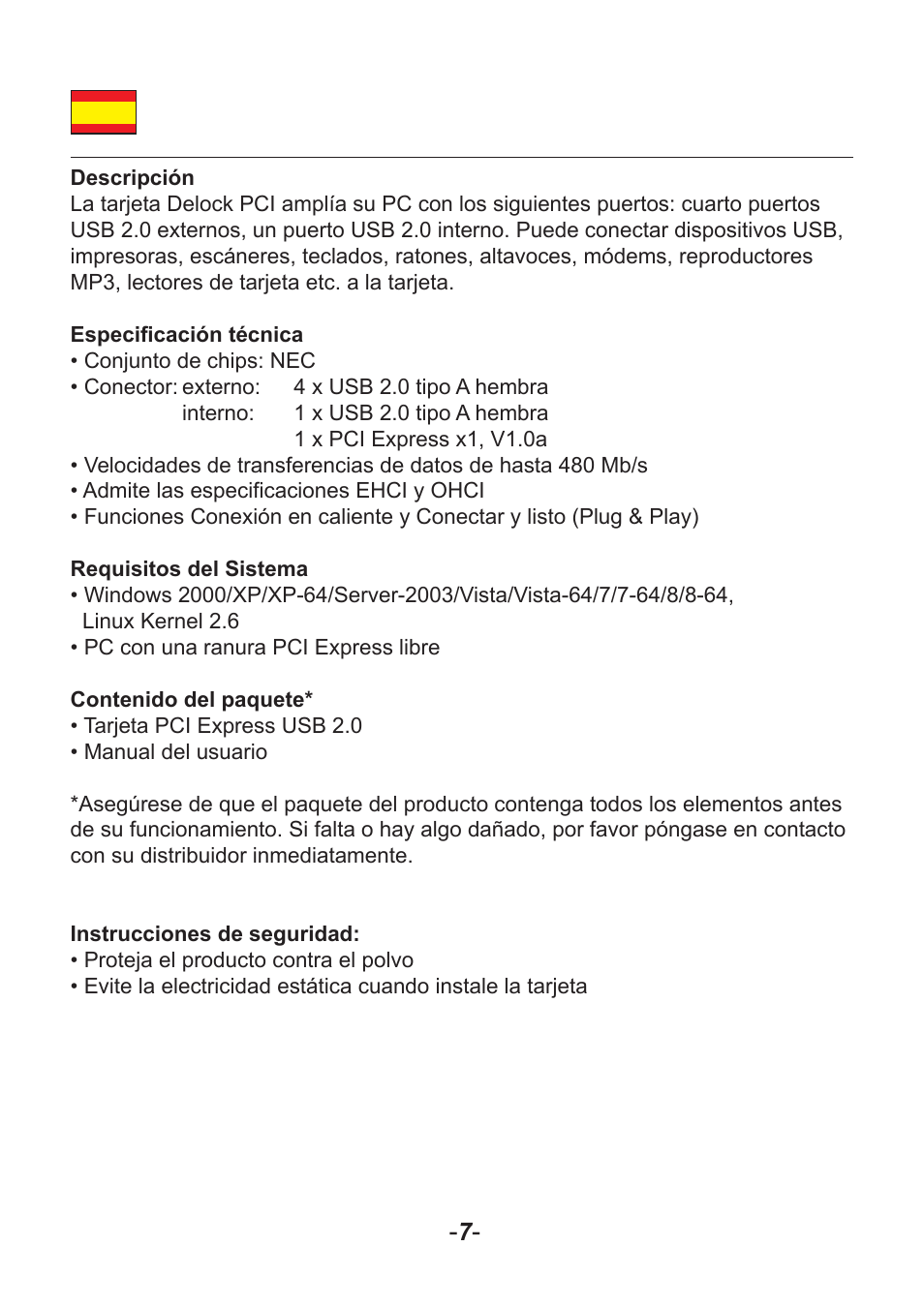 DeLOCK 89135 User Manual | Page 8 / 14