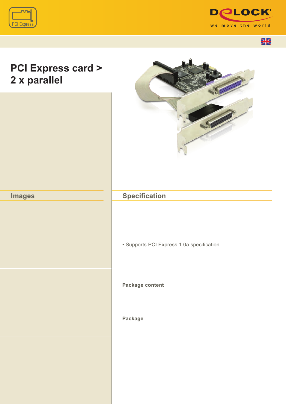 DeLOCK 89125 User Manual | 1 page