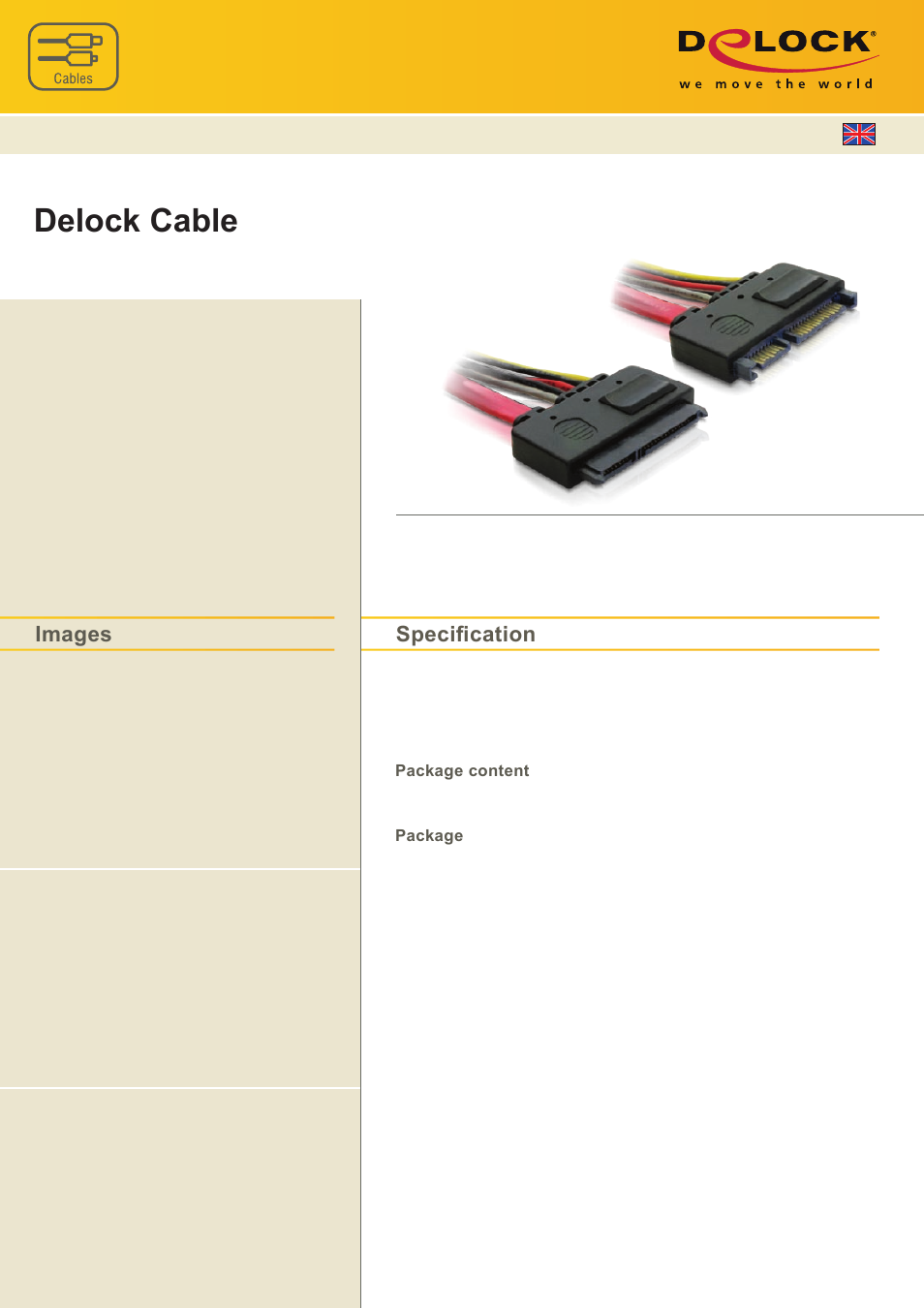 DeLOCK 84362 User Manual | 1 page