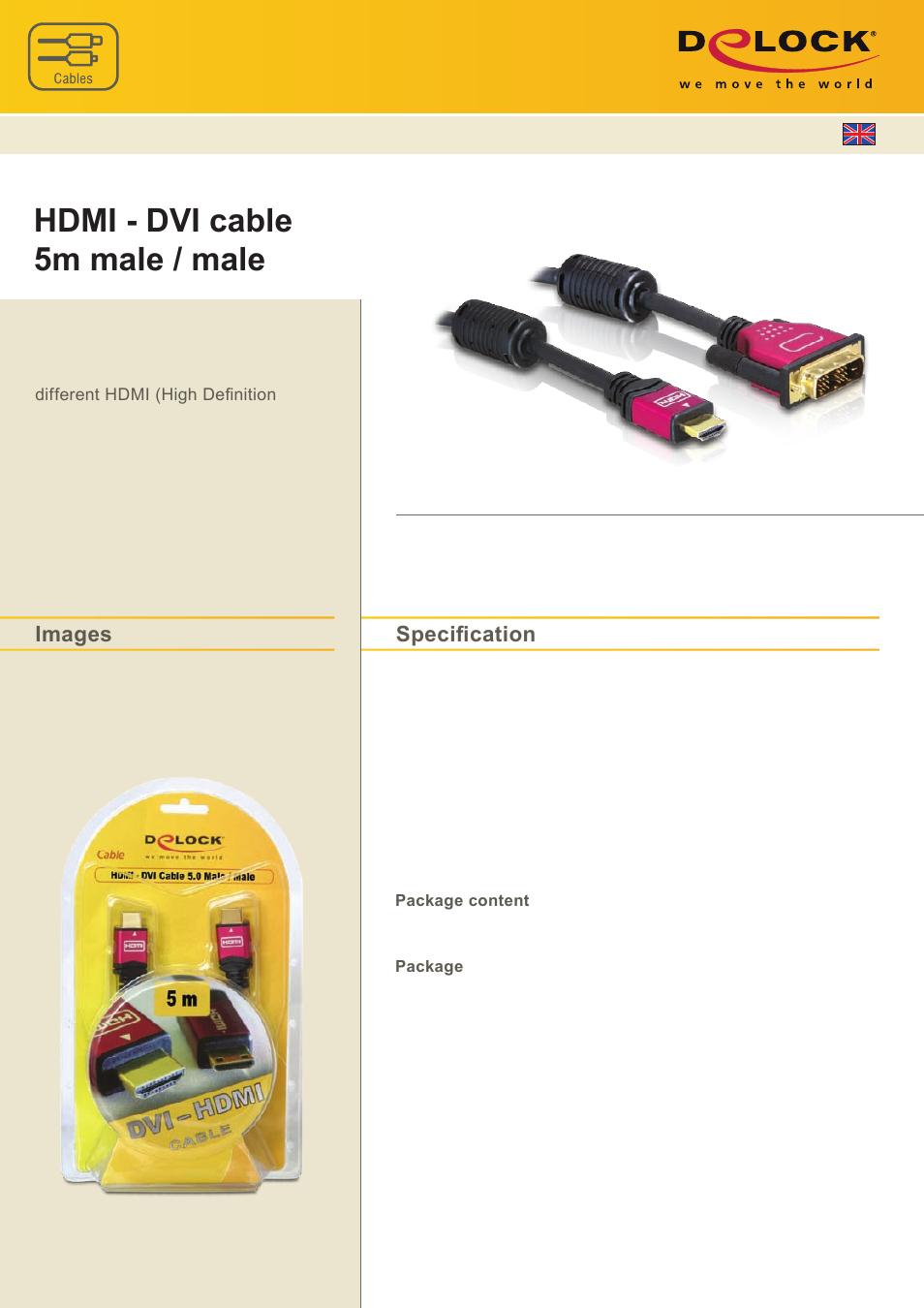 DeLOCK 84344 User Manual | 1 page
