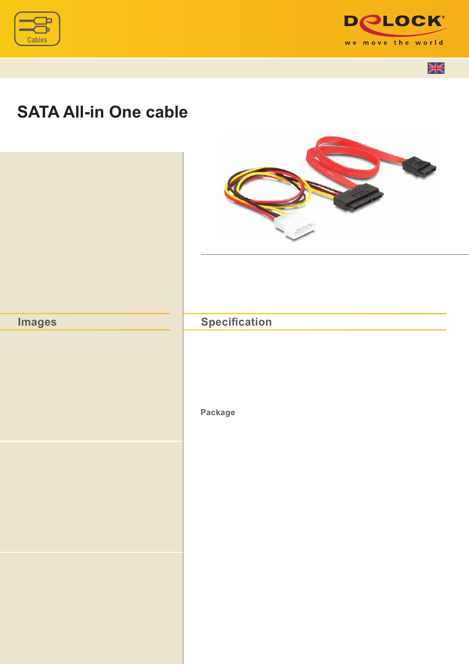 DeLOCK 84230 User Manual | 1 page