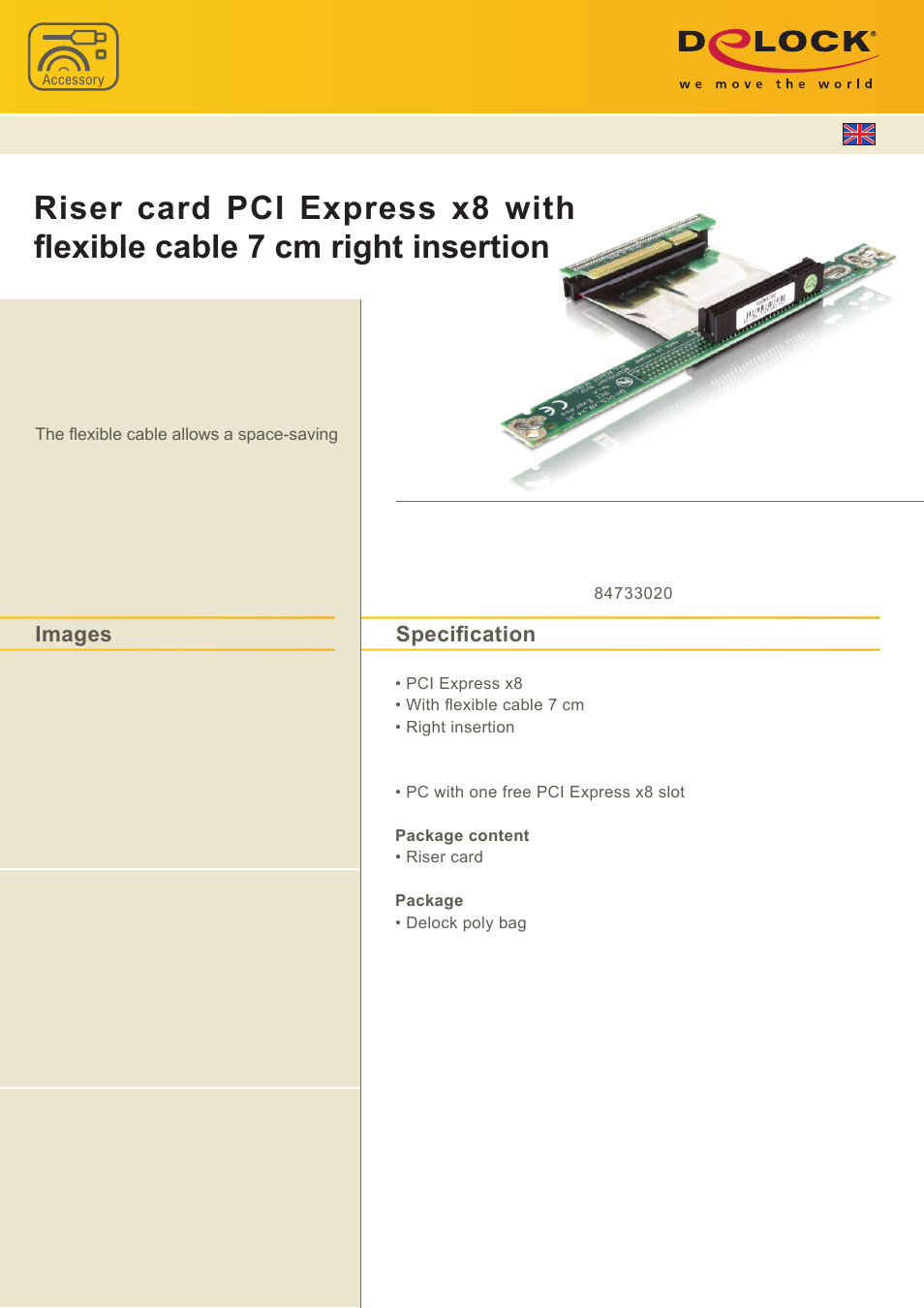 DeLOCK 89193 User Manual | 1 page