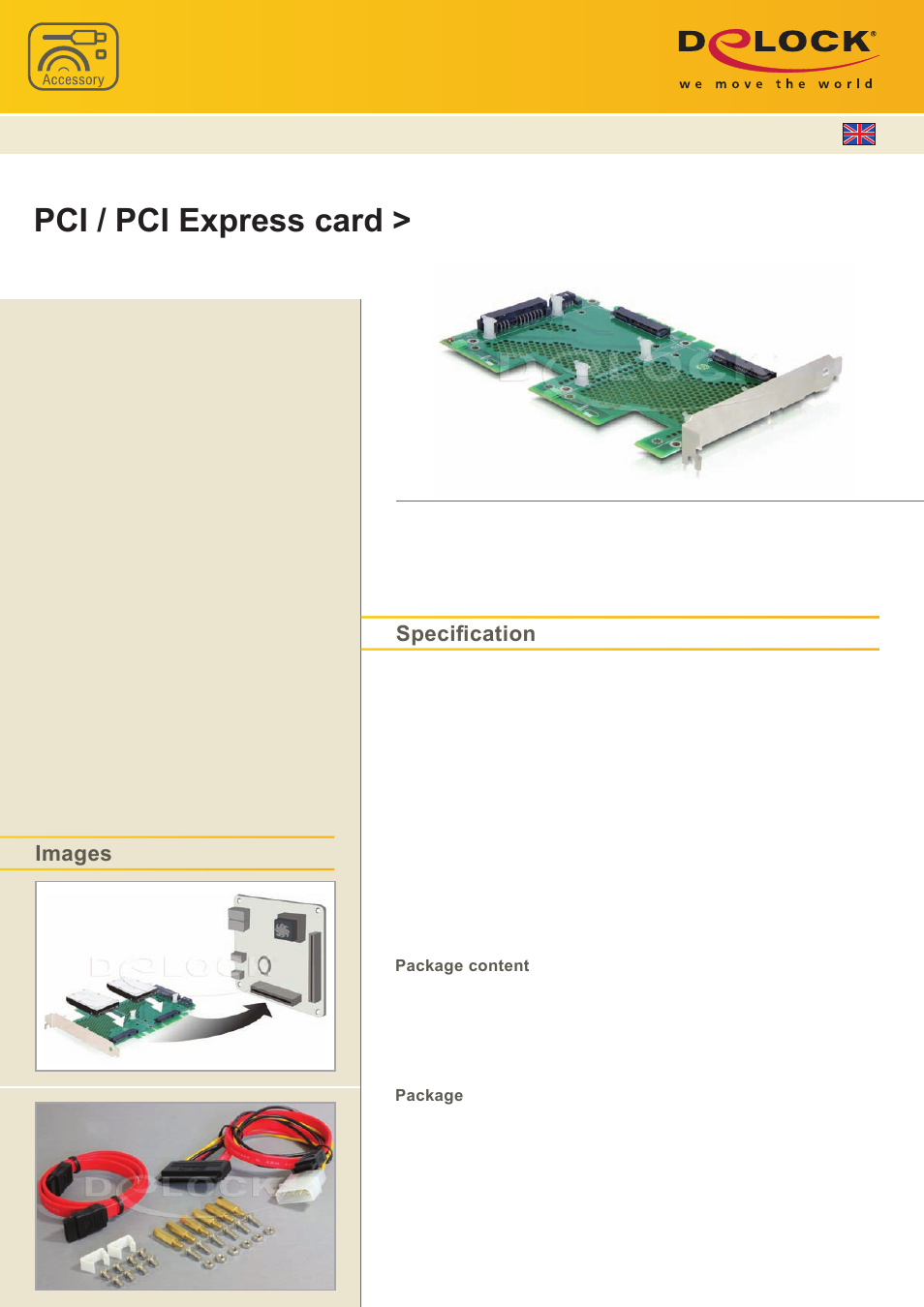 DeLOCK 89251 User Manual | 1 page