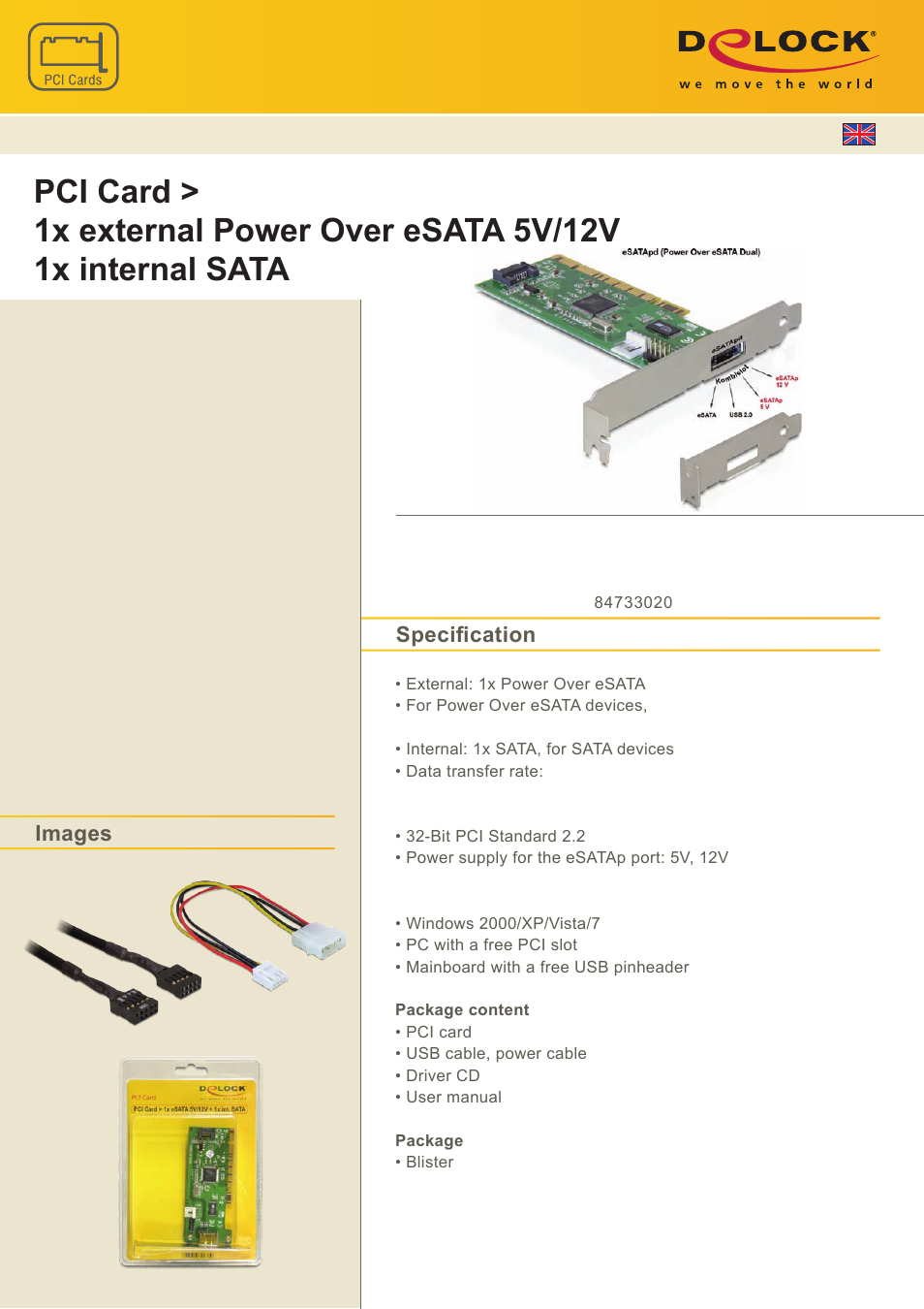 DeLOCK 89238 User Manual | 1 page