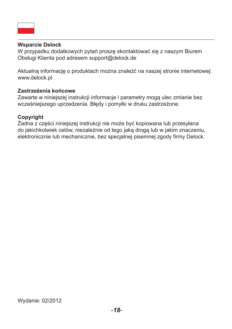 DeLOCK 89220 User Manual | Page 19 / 20