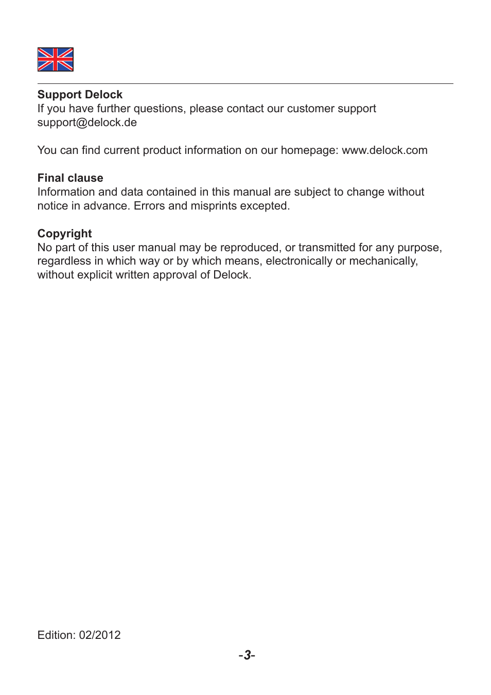 DeLOCK 89220 User Manual | Page 4 / 20