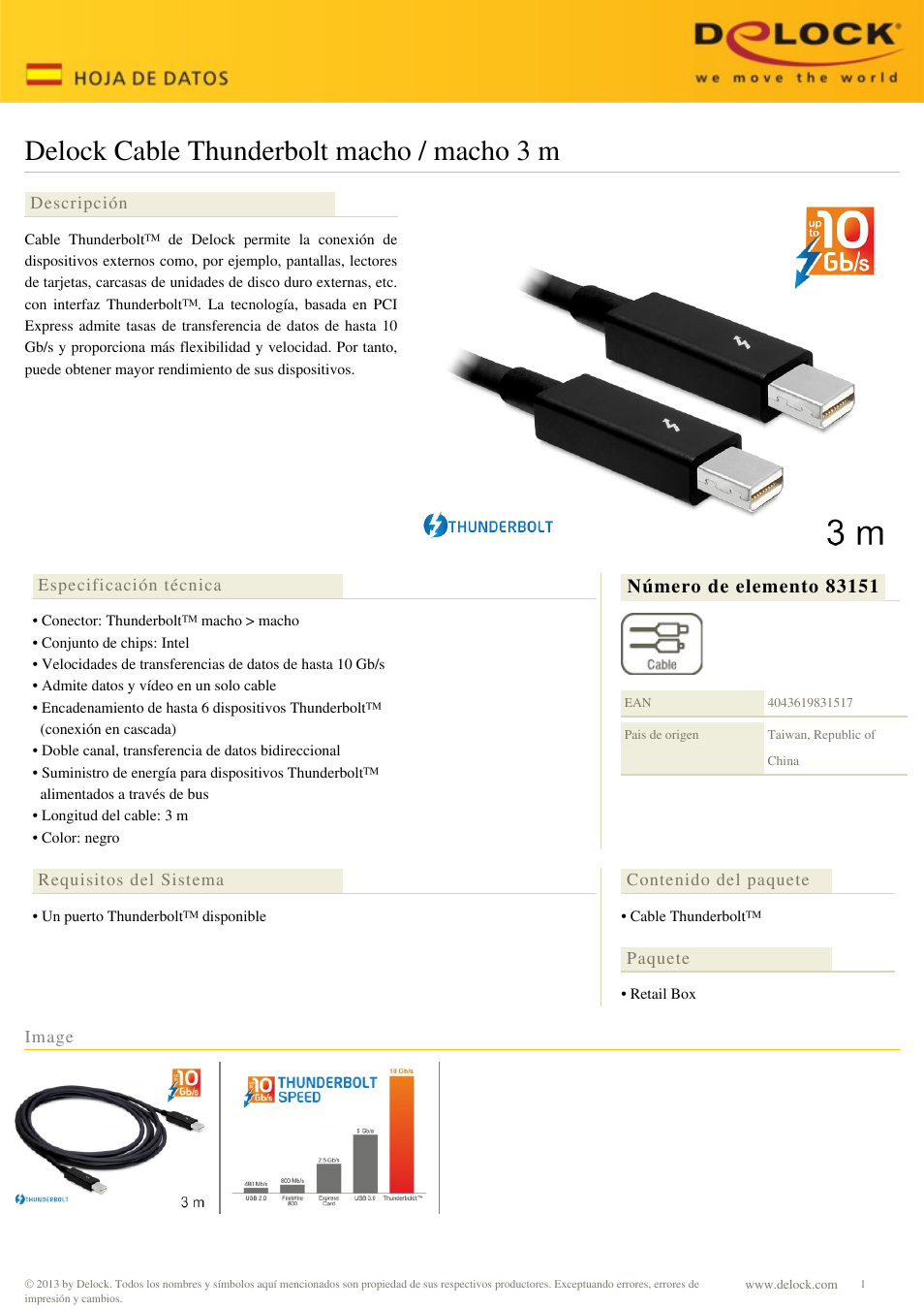 DeLOCK 83151 User Manual | 1 page