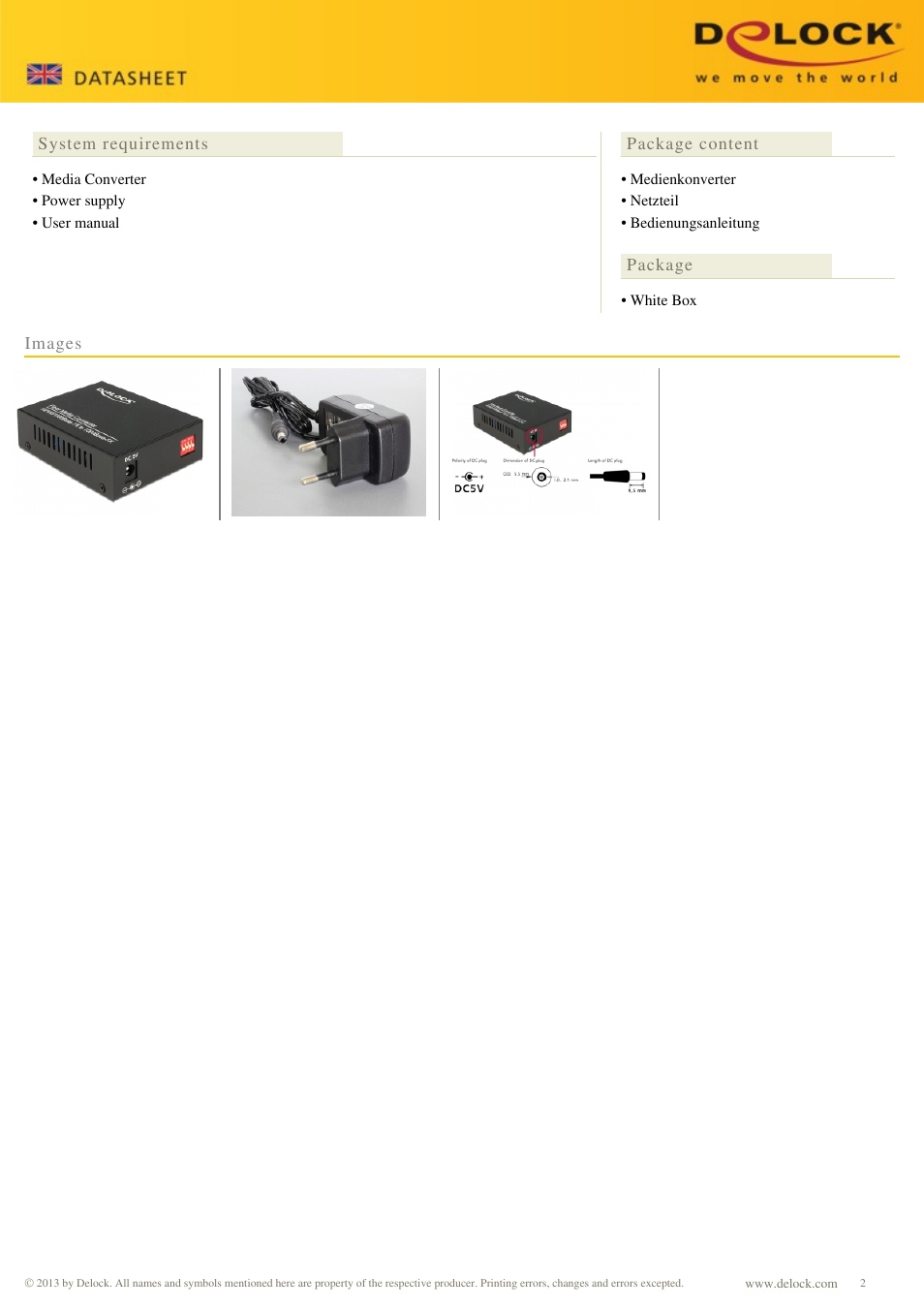 DeLOCK 86242 User Manual | Page 2 / 2