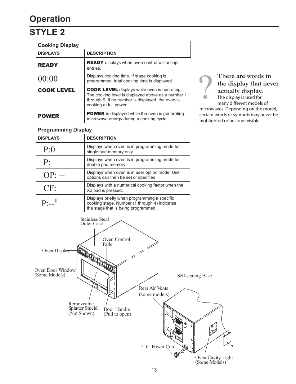 Style 2 operation | ACP HDC182 Owner's Manual User Manual | Page 13 / 19