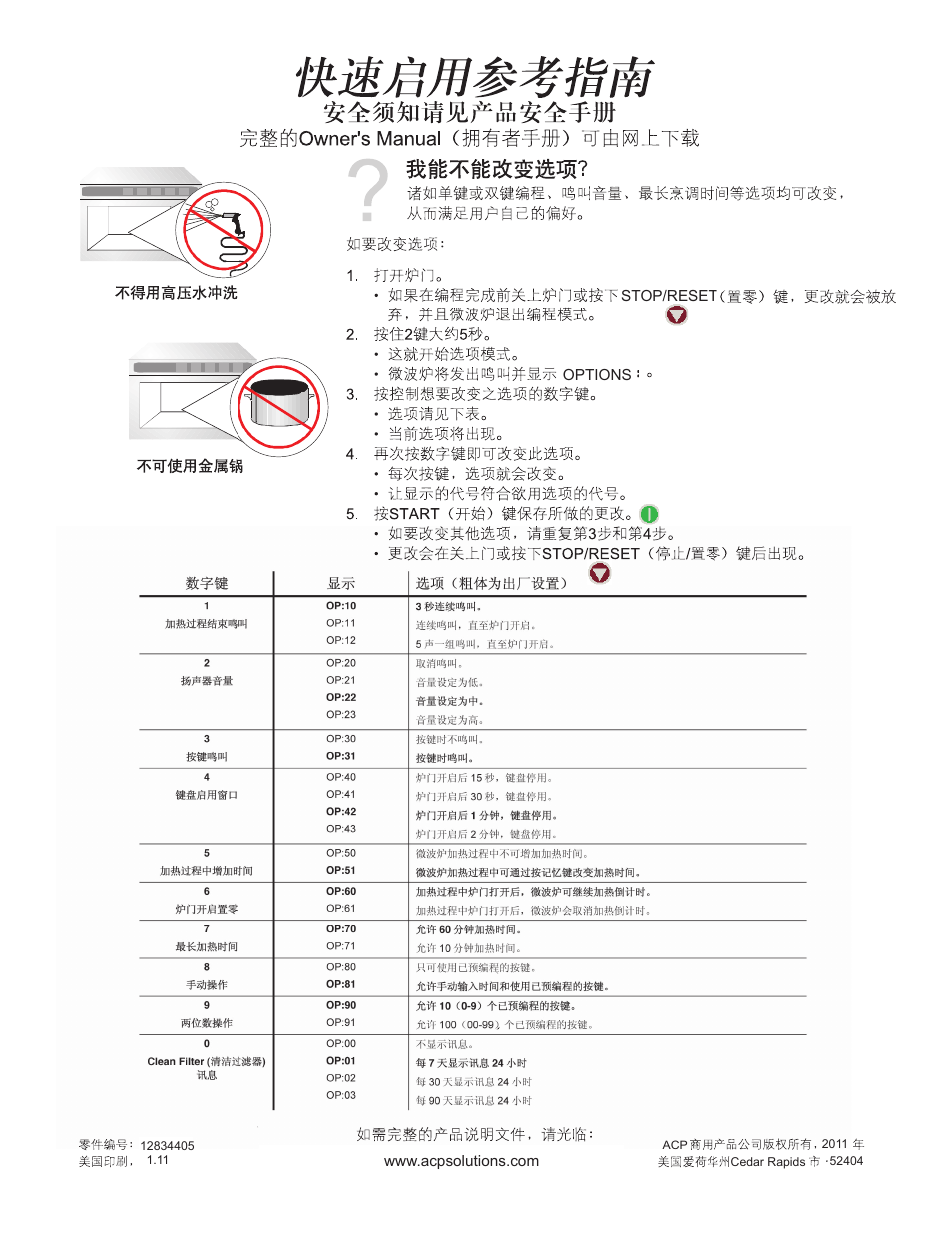 ACP MDC12A2 Quick Start Guide User Manual | Page 10 / 10