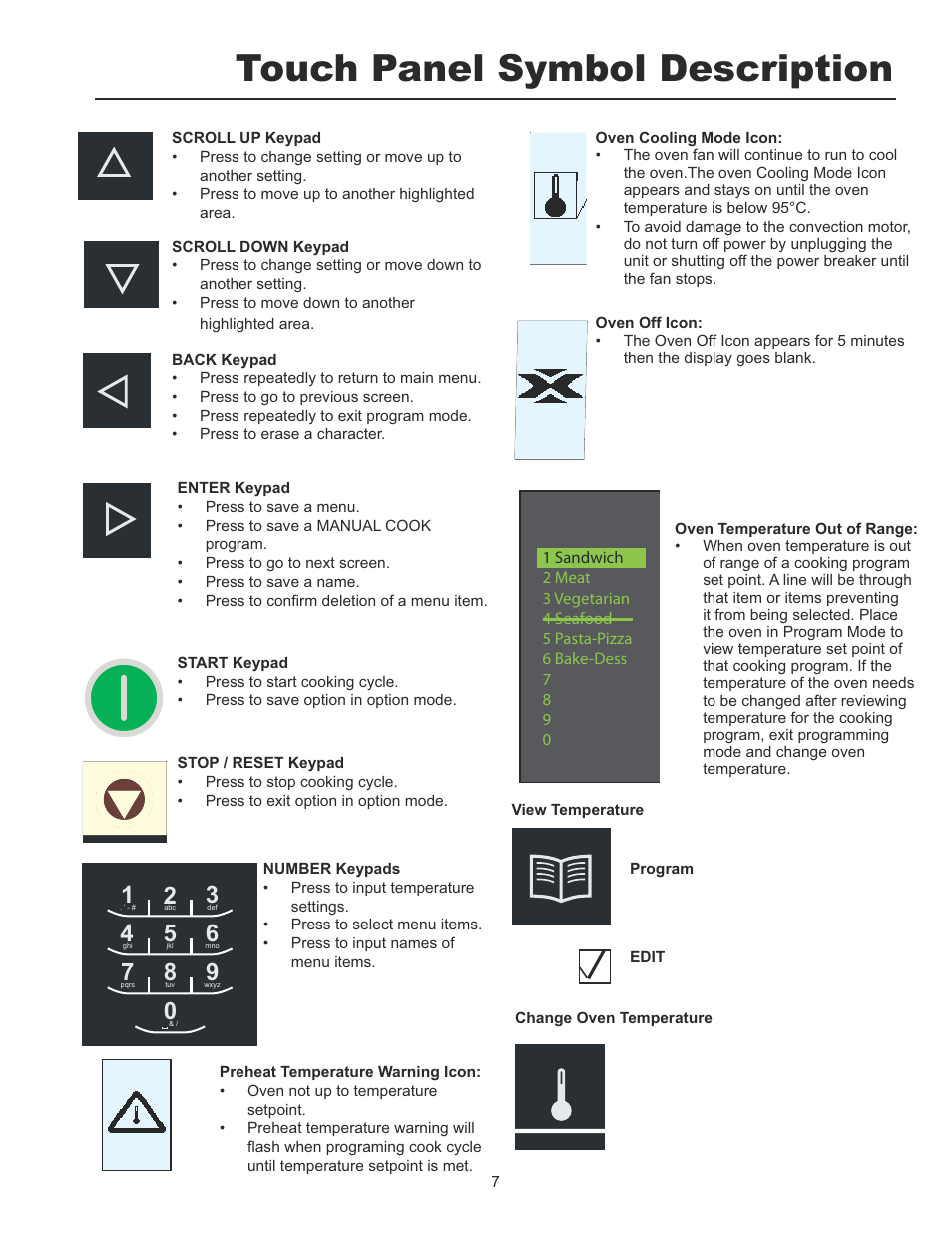 7rxfk 3dqho 6\pero 'hvfulswlrq | ACP MXP5221 Owner's Manual User Manual | Page 7 / 20