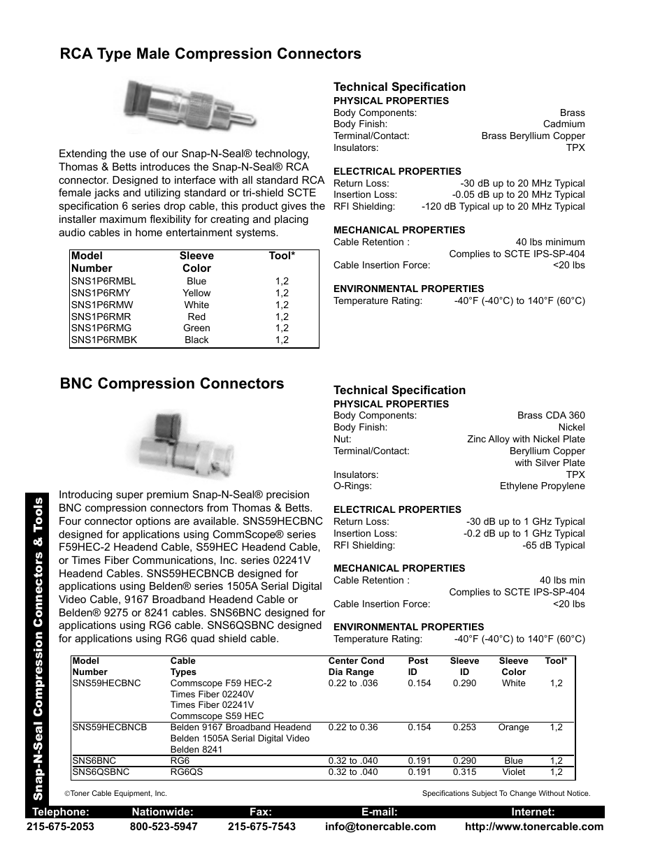 Toner Cable CST596711 Snap-N-Seal Cable Stripping Tool User Manual | Page 2 / 2