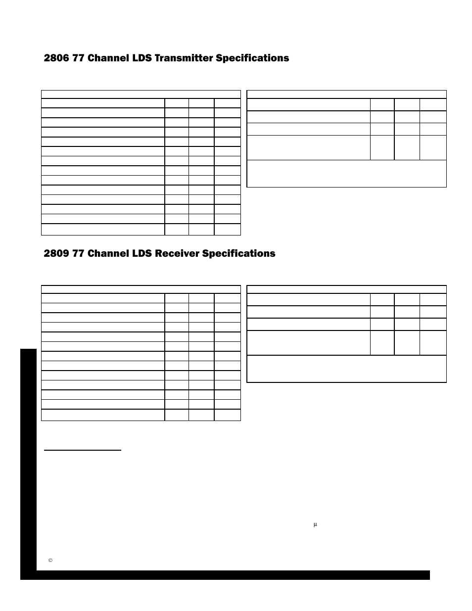 Toner Cable 2809 77 Channel Fiber Optic Receiver User Manual | Page 2 / 2