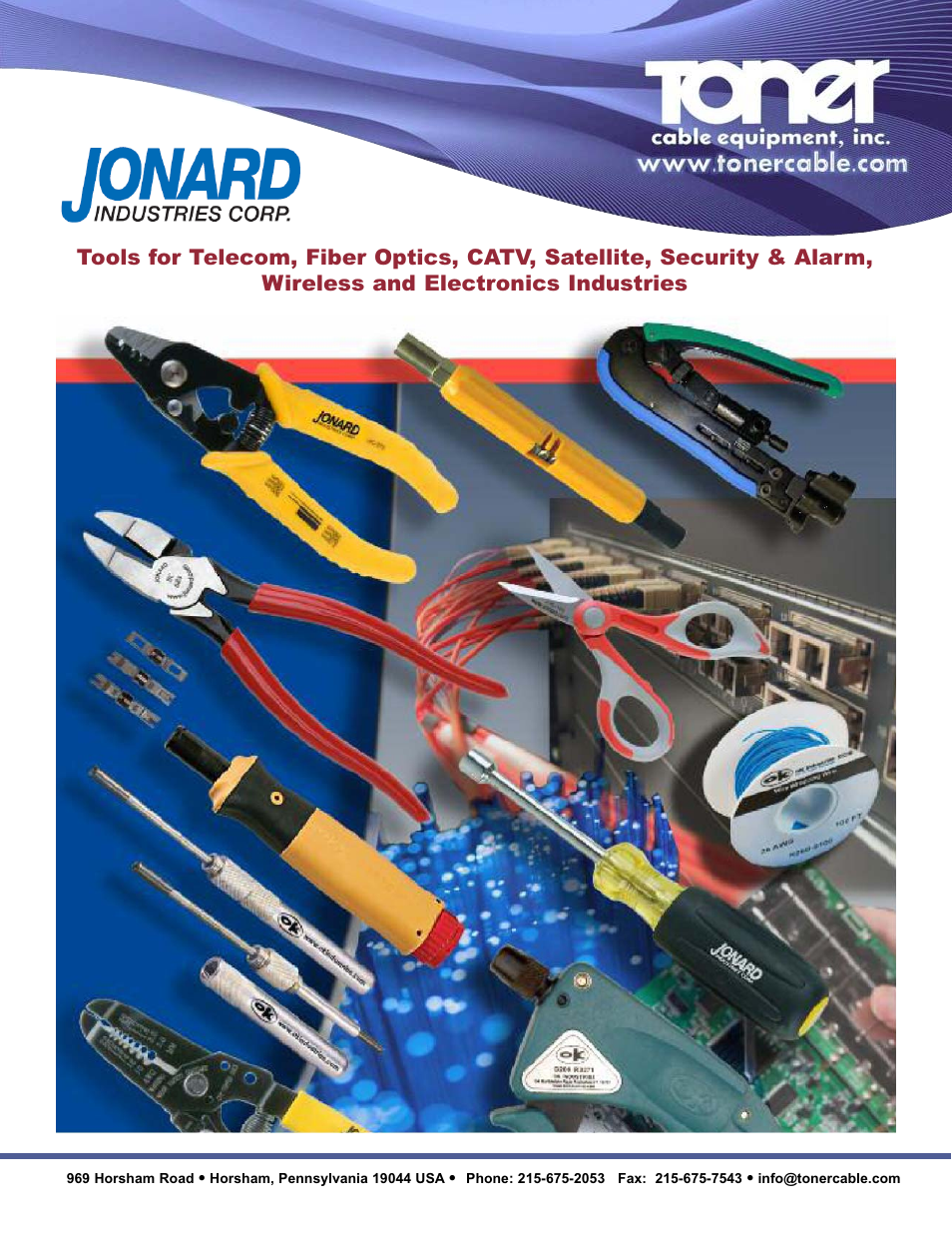 Toner Cable JIC-891 Connector-Crimping Pliers with Side Cutters User Manual | 22 pages