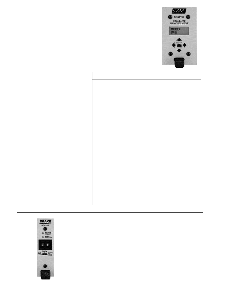 Sdqpsk, Ddc806, Digital satellite demodulator | Features, Digital downconverter, Specifications | Toner Cable SDQPSK Digital Satellite Demodulator User Manual | Page 2 / 4