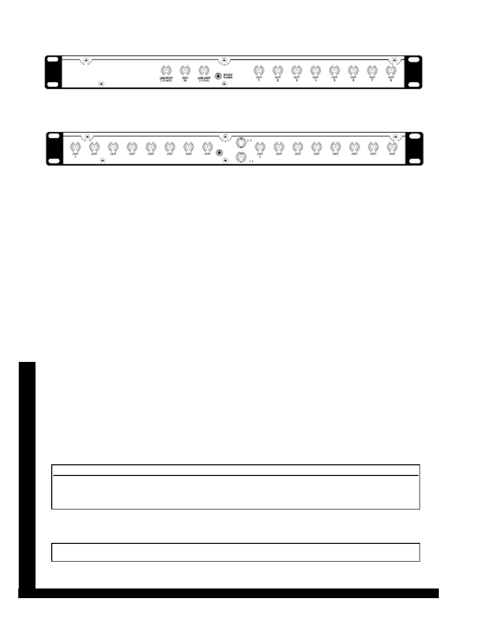 Ordering information, Tsms2150x specifications output level | Toner Cable TSMS2150X Series Rack-Mounted Multiswitches User Manual | Page 2 / 2