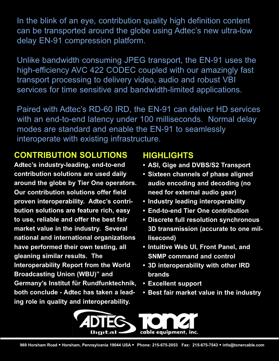 Highlights | Toner Cable End-to-End Contribution In the Blink of an Eye User Manual | Page 4 / 4