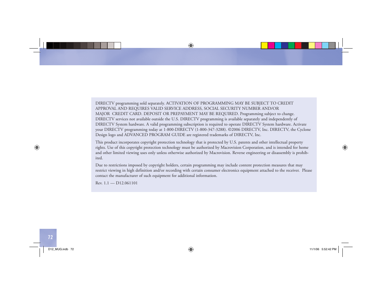 Toner Cable D12 Digital Satellite Receiver User Manual | Page 80 / 81