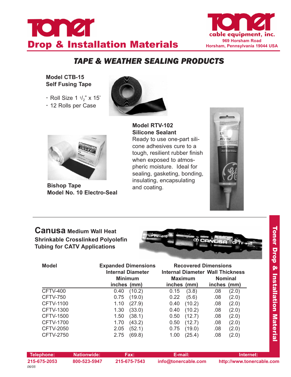 Toner Cable ET-1 All Weather Vinyl Plastic-Electrical Tape User Manual | 2 pages