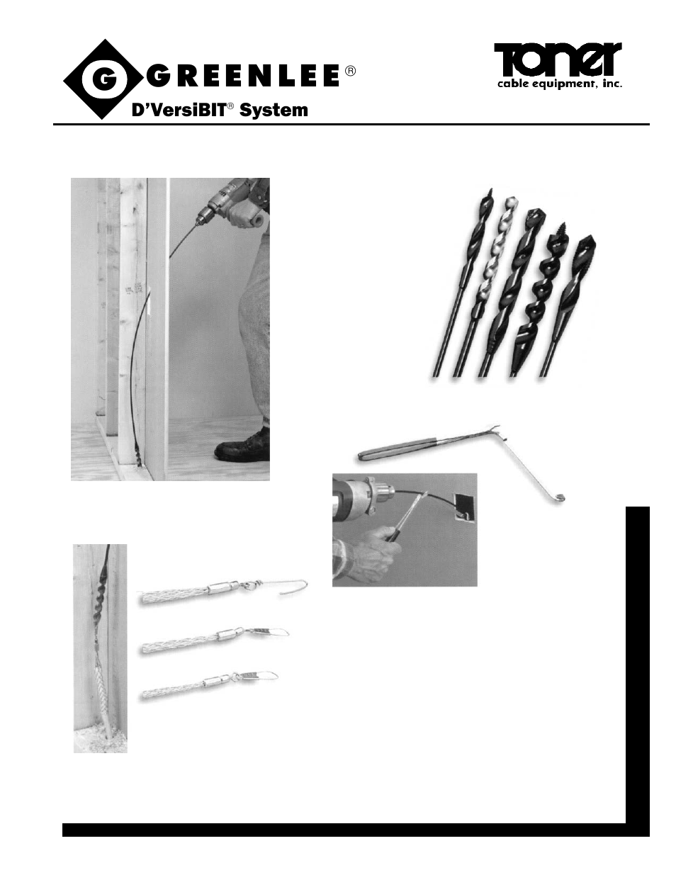 Toner Cable D'VersiBIT Drill Bit System User Manual | 2 pages