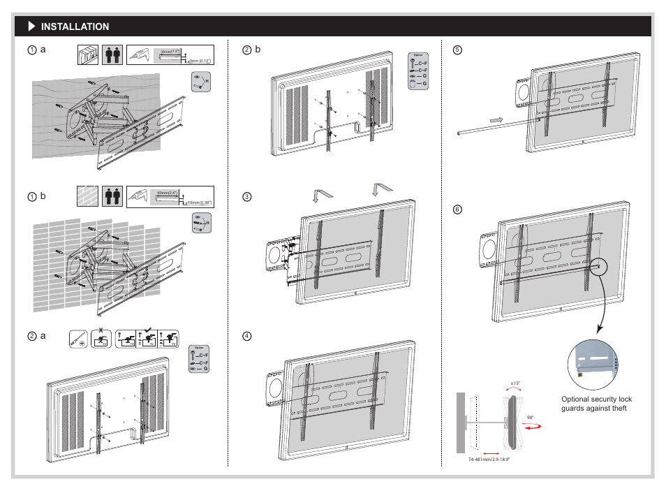 Installation | VANCO WMART3760 User Manual | Page 2 / 2