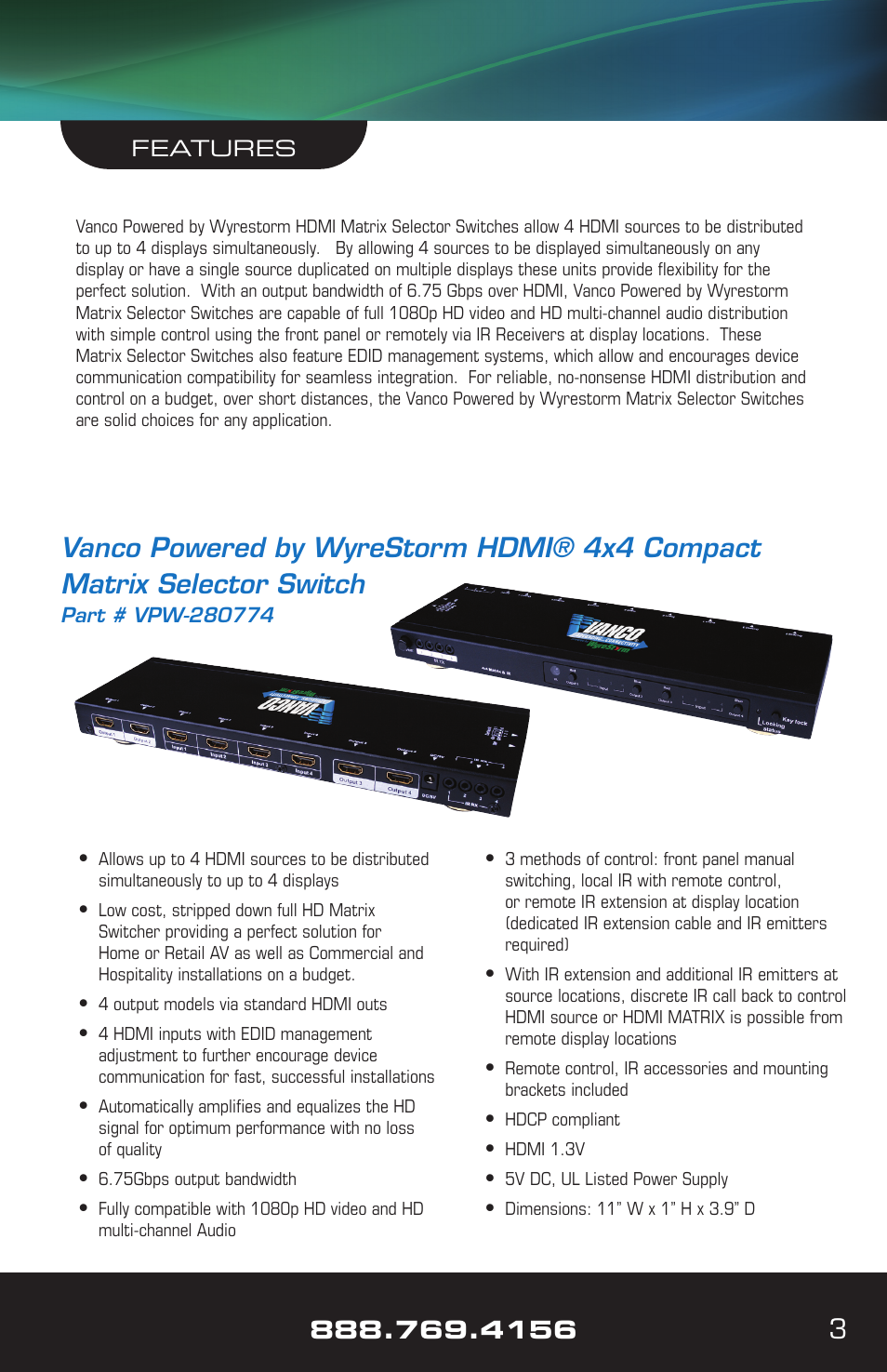 VANCO VPW-280772 (4X2) User Manual | Page 3 / 8