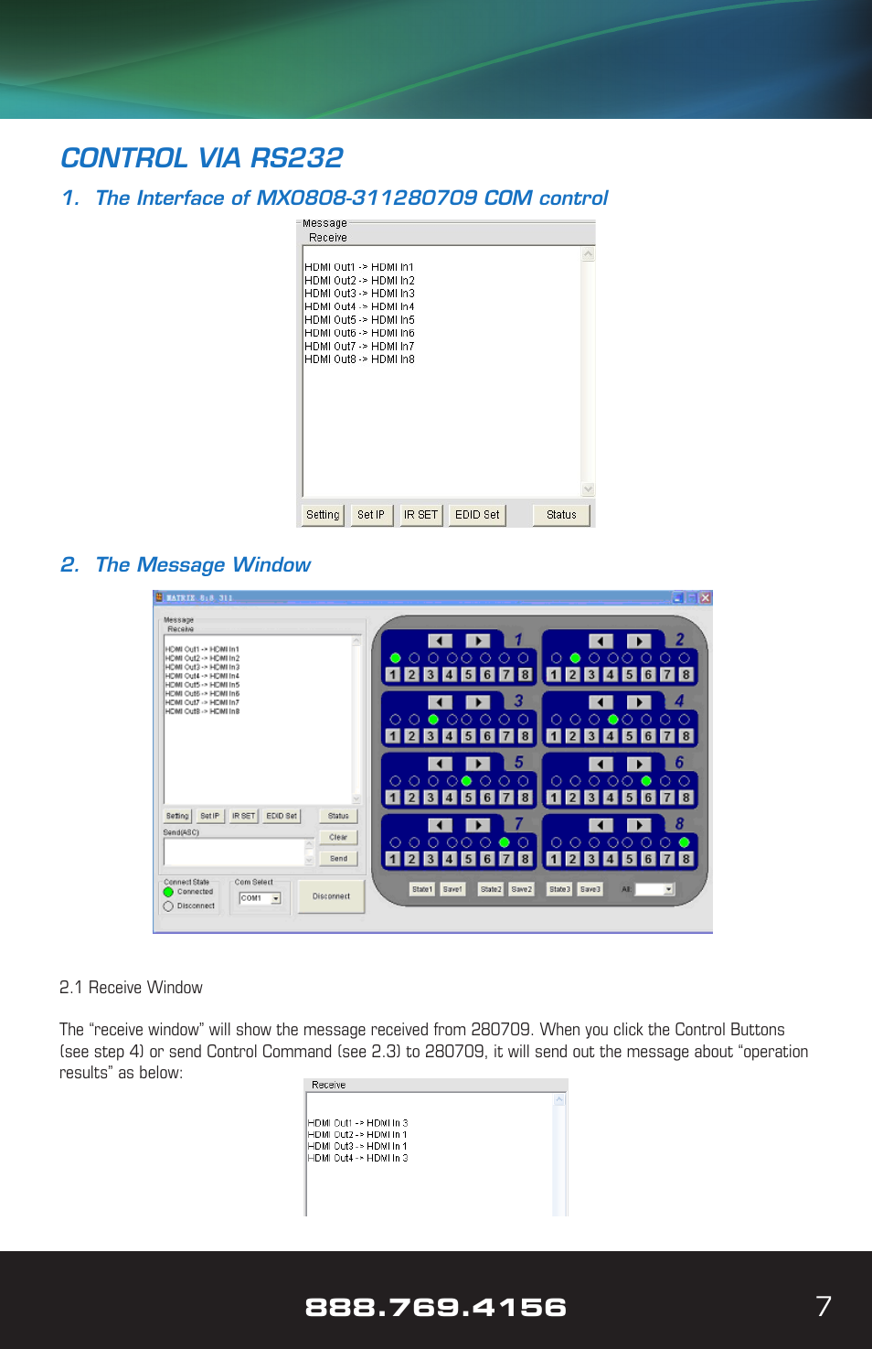 VANCO VPW-280709 (8X8) User Manual | Page 7 / 20