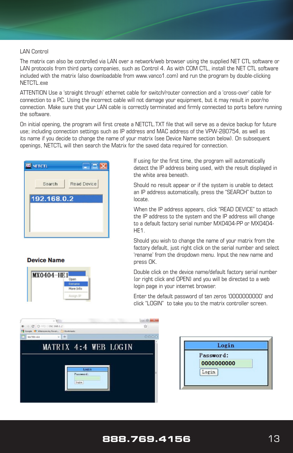 VANCO VPW-280754 User Manual | Page 13 / 20