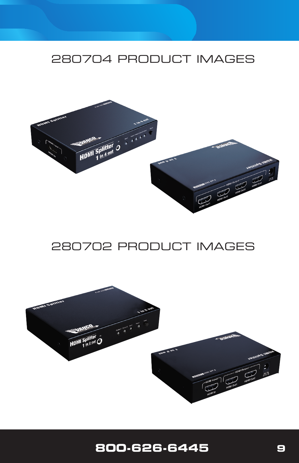 VANCO 280702 (1x2) User Manual | Page 9 / 12