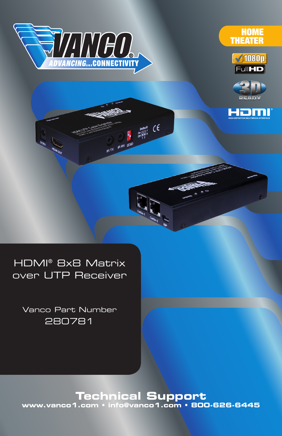 VANCO VPW-280781 User Manual | 8 pages
