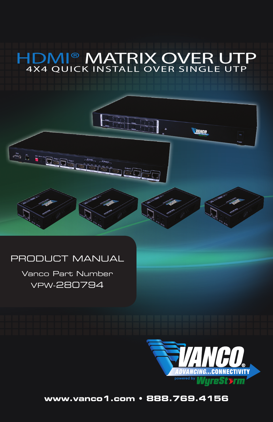 VANCO VPW-280794 User Manual | 8 pages