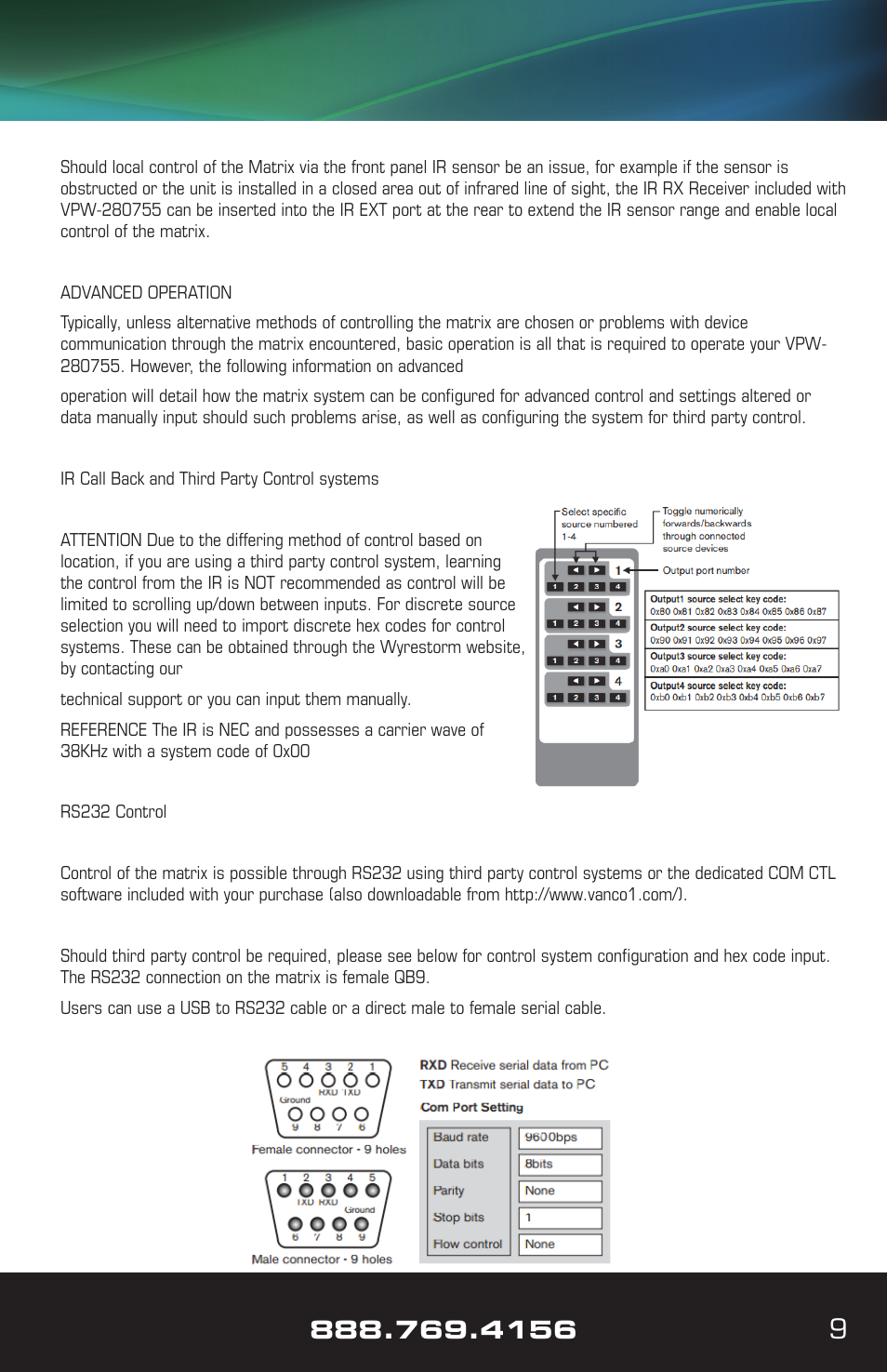 VANCO VPW-280755 User Manual | Page 9 / 20