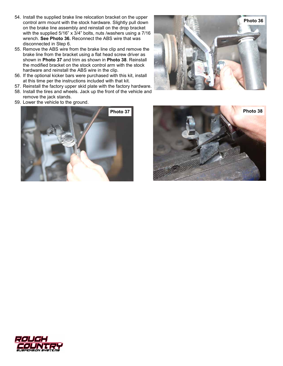 Rough Country 282 User Manual | Page 10 / 14