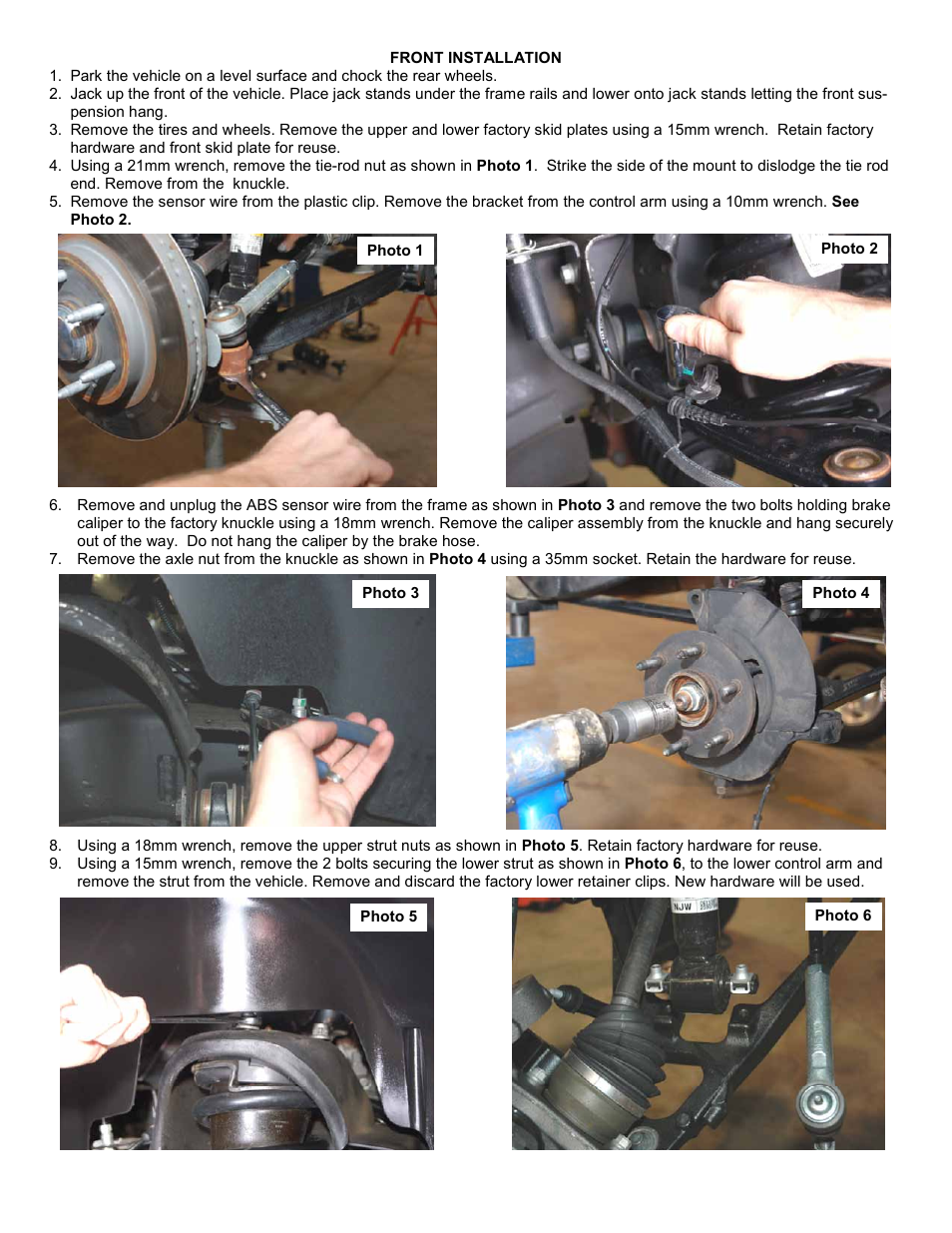 Rough Country 282 User Manual | Page 4 / 14