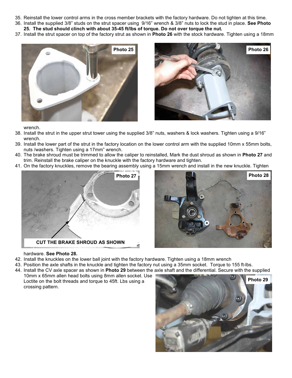 Rough Country 282 User Manual | Page 8 / 14