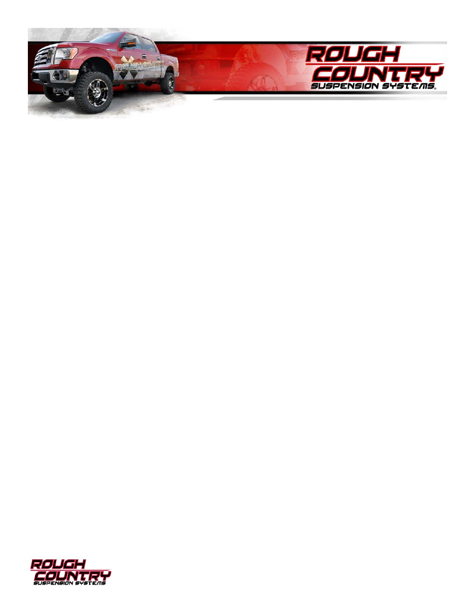 Rough Country 598S User Manual | 17 pages