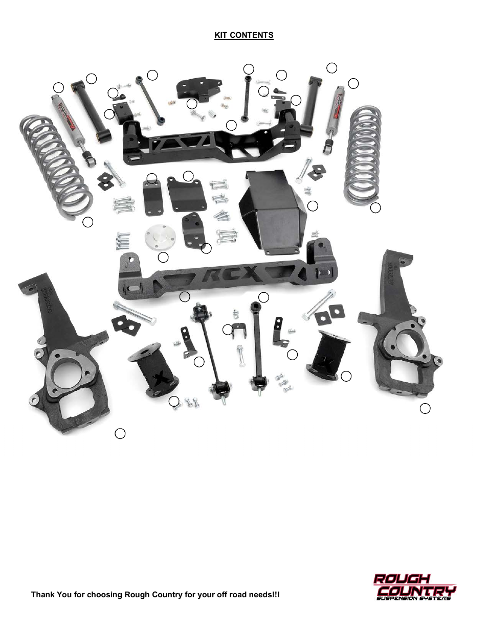 Rough Country 324S User Manual | Page 3 / 20