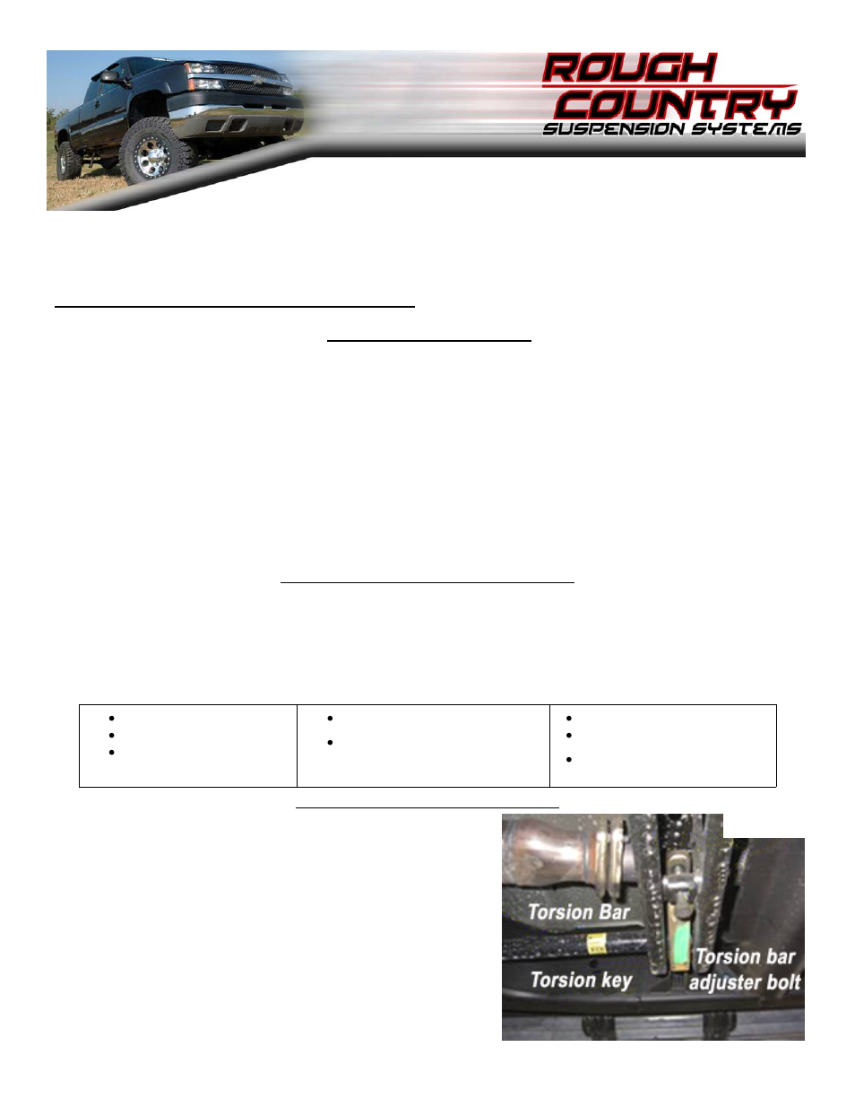 Rough Country 283N2 User Manual | 2 pages