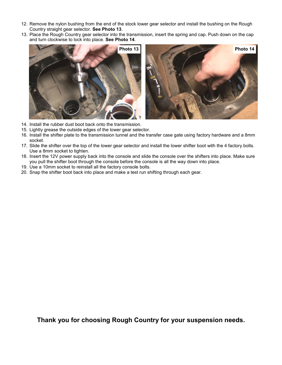 Rough Country 1021 User Manual | Page 4 / 4