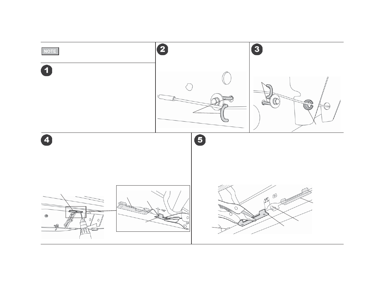 Powerboard, Installation instructions, Heavy duty trucks only remove brake cable guide(s) | Drill holes for rear arm drill holes for front arm | Rough Country 75113-15 User Manual | Page 3 / 16