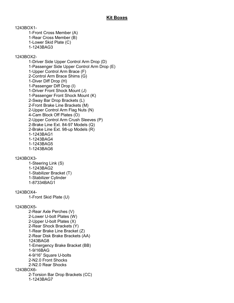 Rough Country 243.20 User Manual | Page 3 / 24