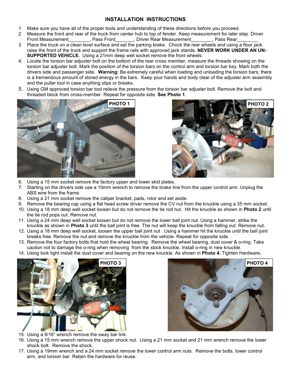 Rough Country 297N2 User Manual | Page 4 / 12