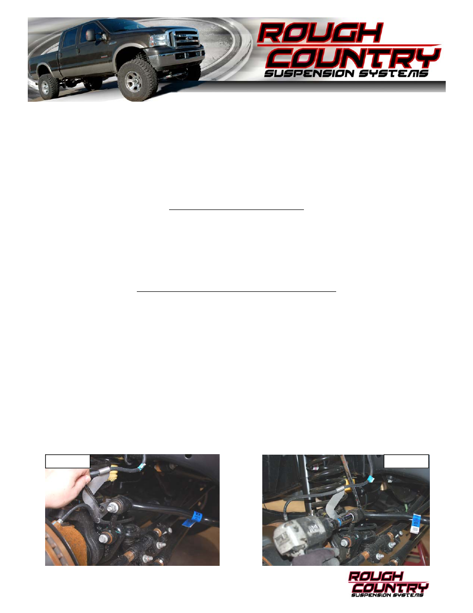 Rough Country 514 User Manual | 2 pages