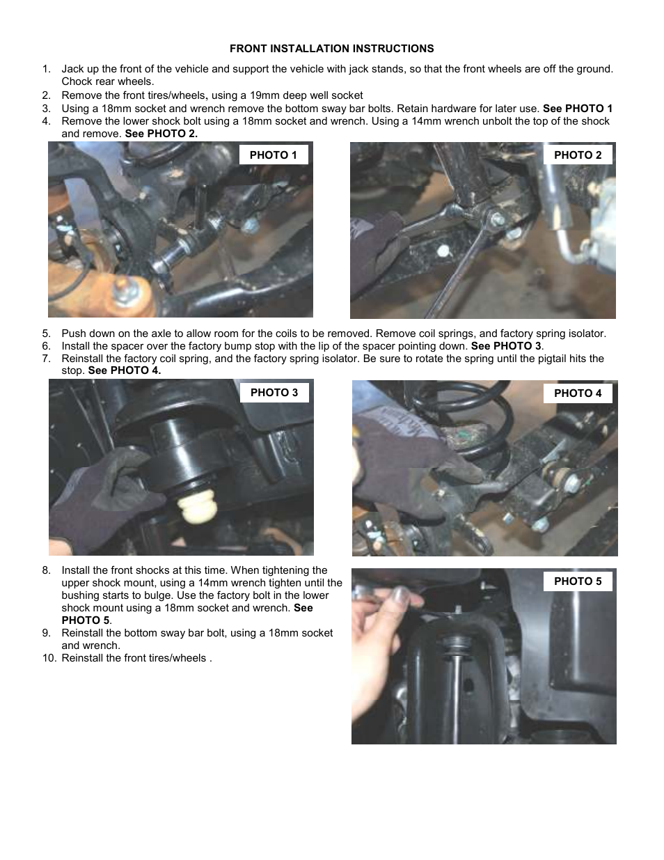 Rough Country 651 User Manual | Page 2 / 4