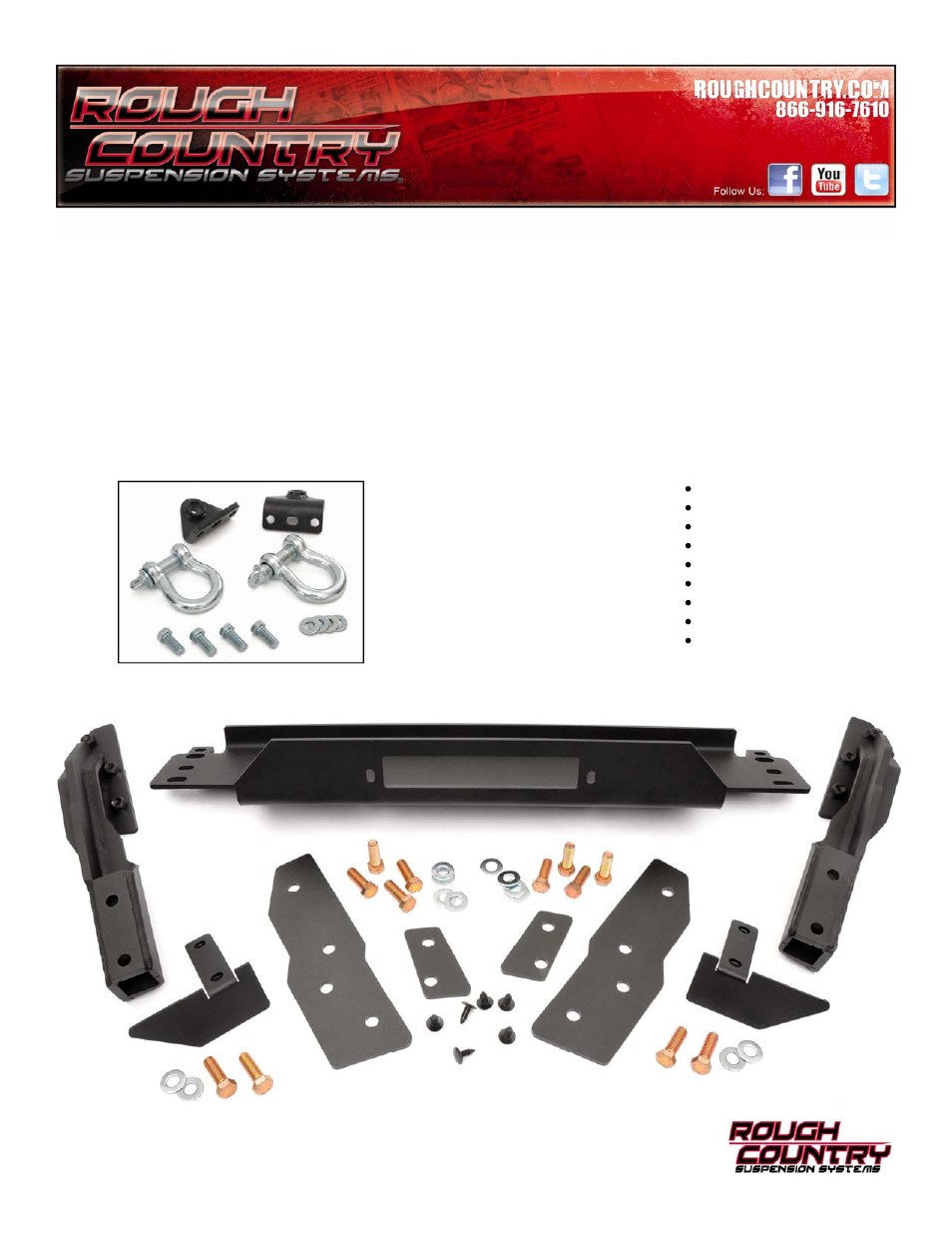 Rough Country 1064 User Manual | 6 pages