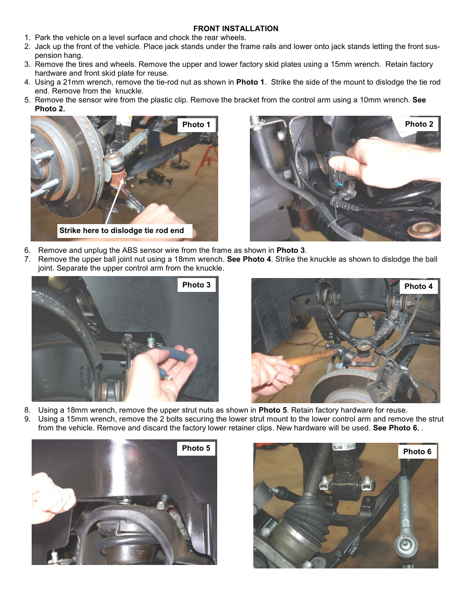 Rough Country 257.20 User Manual | Page 2 / 20