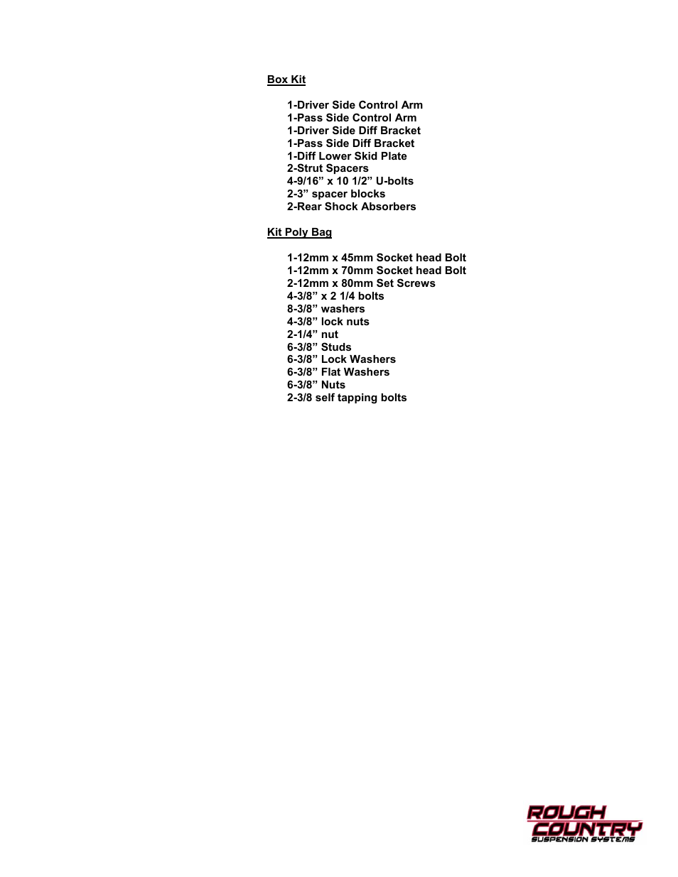 Rough Country 257.20 User Manual | Page 7 / 20