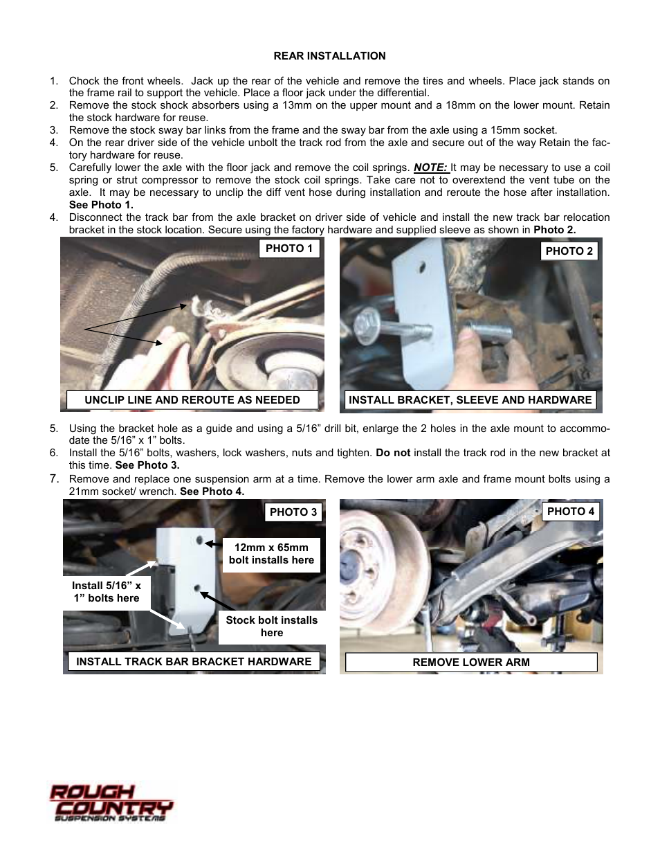 Rough Country 907S User Manual | Page 6 / 12