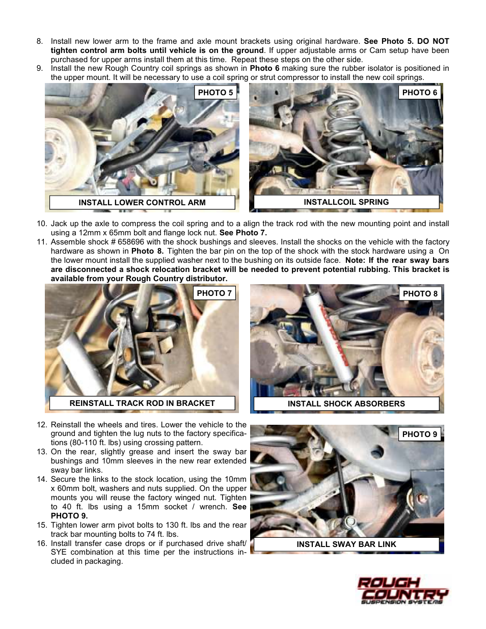 Rough Country 907S User Manual | Page 7 / 12